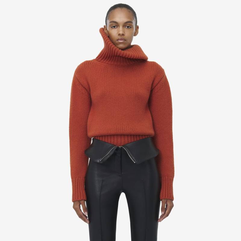ALEXANDER MCQUEEN - Distorted Collar Jumper - Item 816998Q1BCC2204